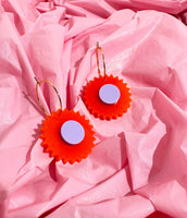 Flourish Mini Hoop Earring