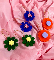 Flourish Mini Hoop Earring