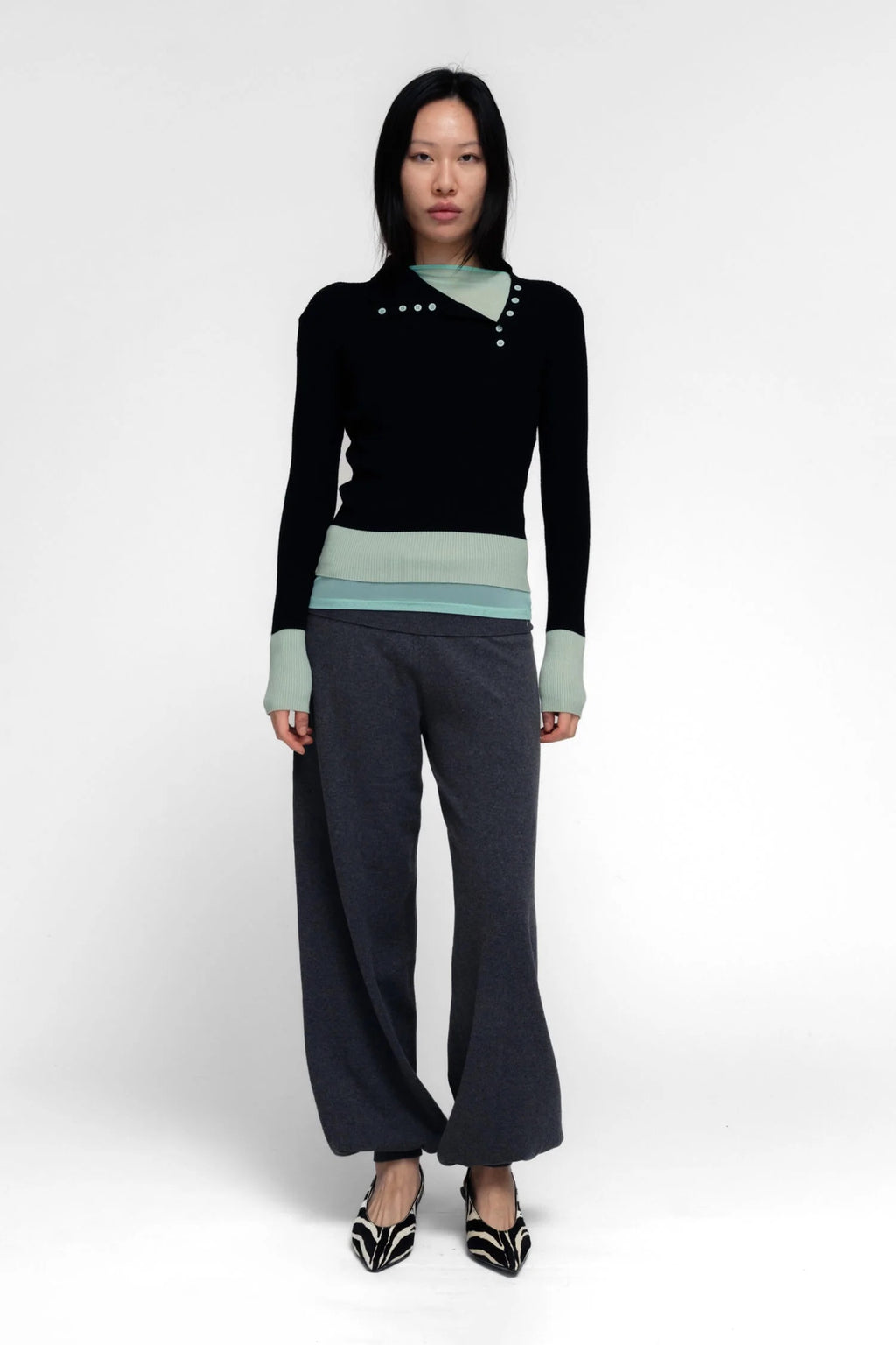 Soo Knit Top - Black