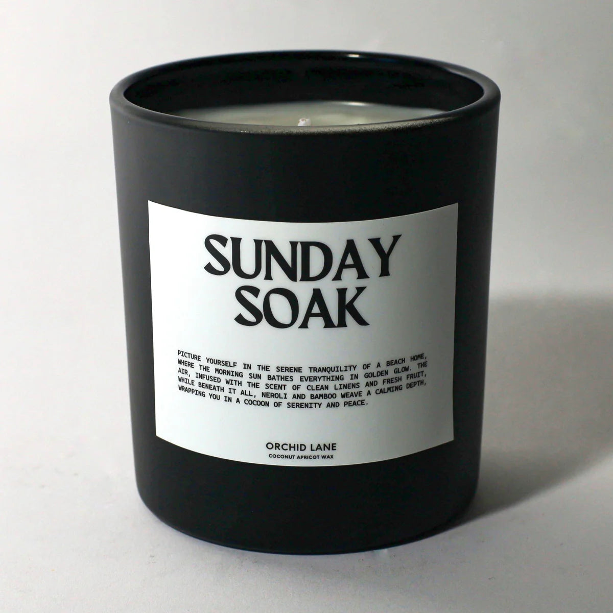 Sunday Soak Candle