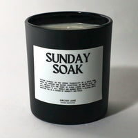 Sunday Soak Candle
