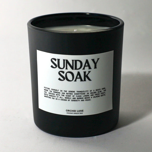 Sunday Soak Candle