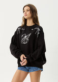 Cygnet Recycled Crewneck Jumper - Black