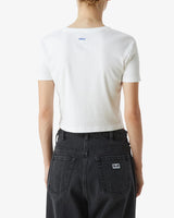Dream Baby Cropped Emma Tee - White