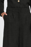 Kate Gleam Wide Pant - Black