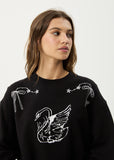 Cygnet Recycled Crewneck Jumper - Black