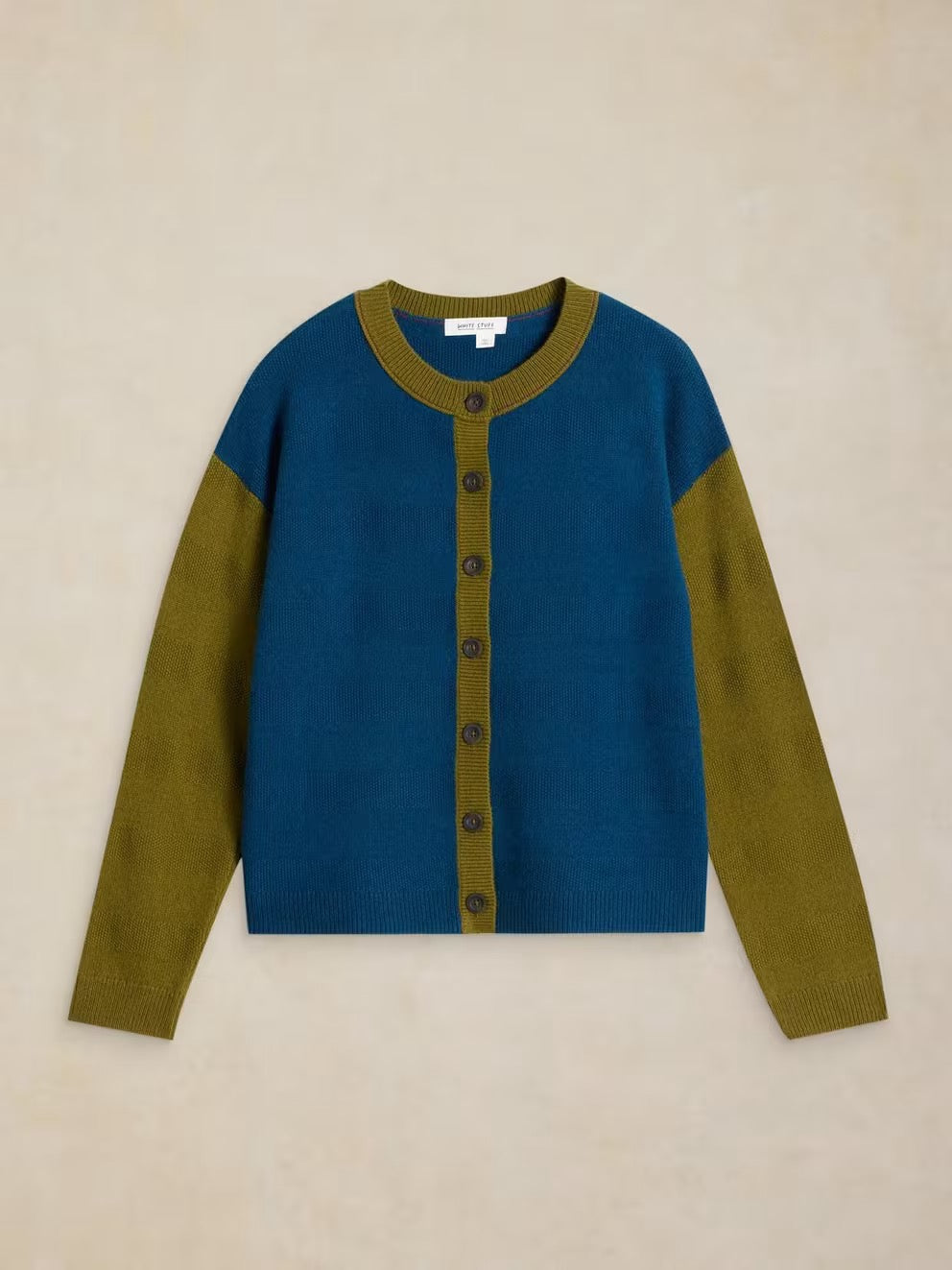 Sansa Stitch Cardi - Teal Multi