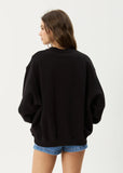 Cygnet Recycled Crewneck Jumper - Black