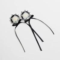 Kitty Kitty Cameo Bow Earrings