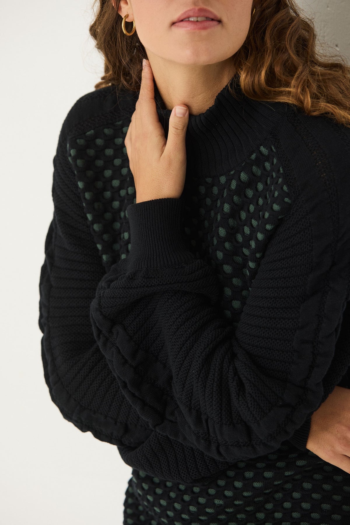 Kaliope GOTS Dress - Dark Green