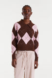 Argyle Jacquard Jumper