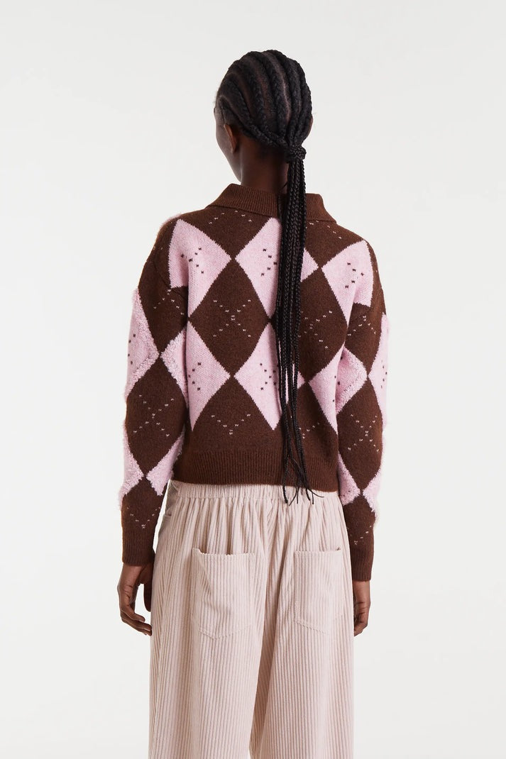 Argyle Jacquard Jumper