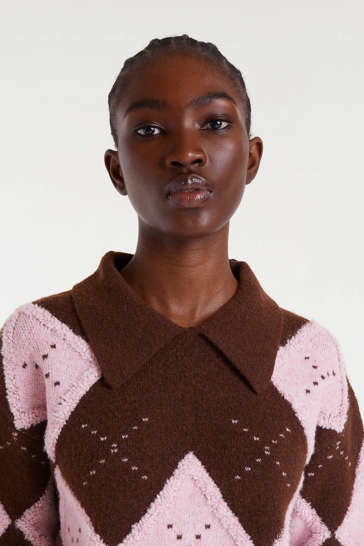 Argyle Jacquard Jumper