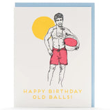 Birthday Old Balls Card