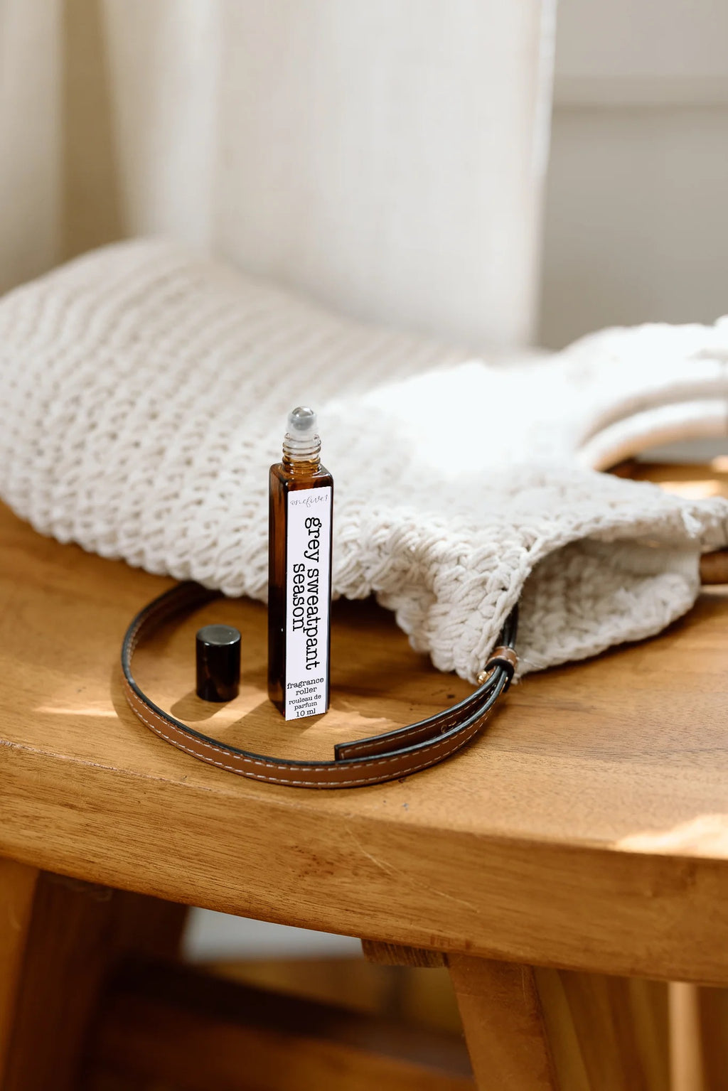 Grey Sweatpant Season Perfume Roller