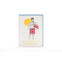 Birthday Old Balls Card