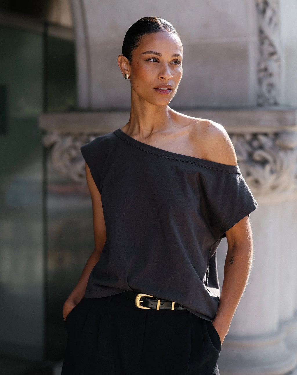 Off The Shoulder Tee