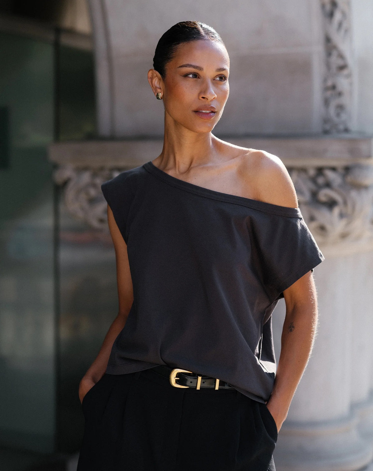 Off The Shoulder Tee
