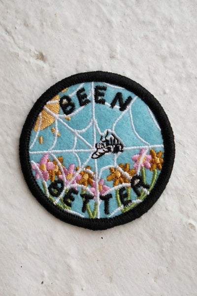 Been Better (Spiderweb) Felt Patch