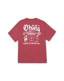 Submit To The Rhythm Classic Tee - Mineral Red