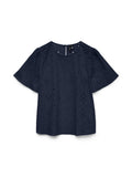 Eliza Woven Top -  Black