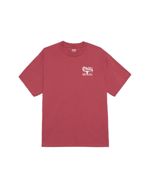 Submit To The Rhythm Classic Tee - Mineral Red