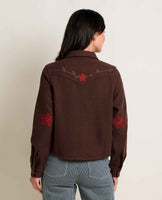 Conifer Western Long Sleeve Shirt - Chestnut Embroidery