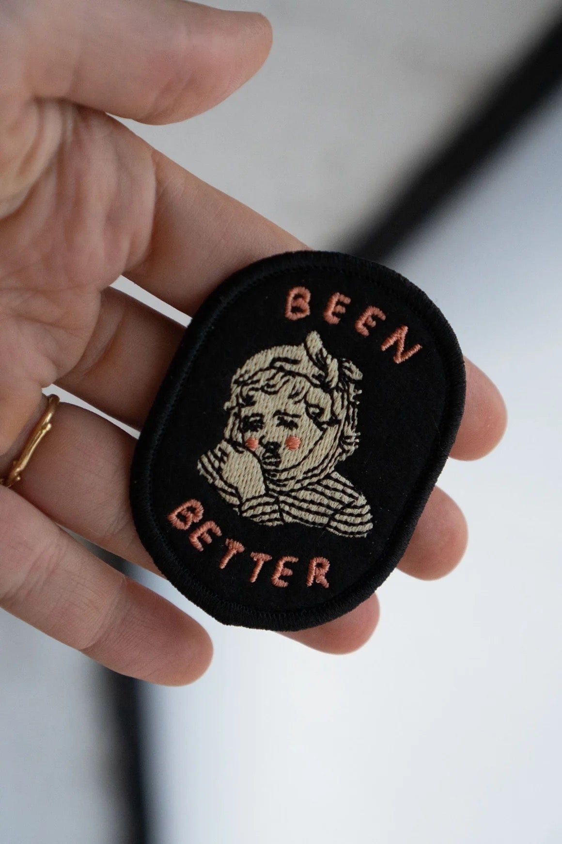 Been Better (Toothache) Felt Patch