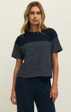 Harbour Striped Shirt - Eclipse