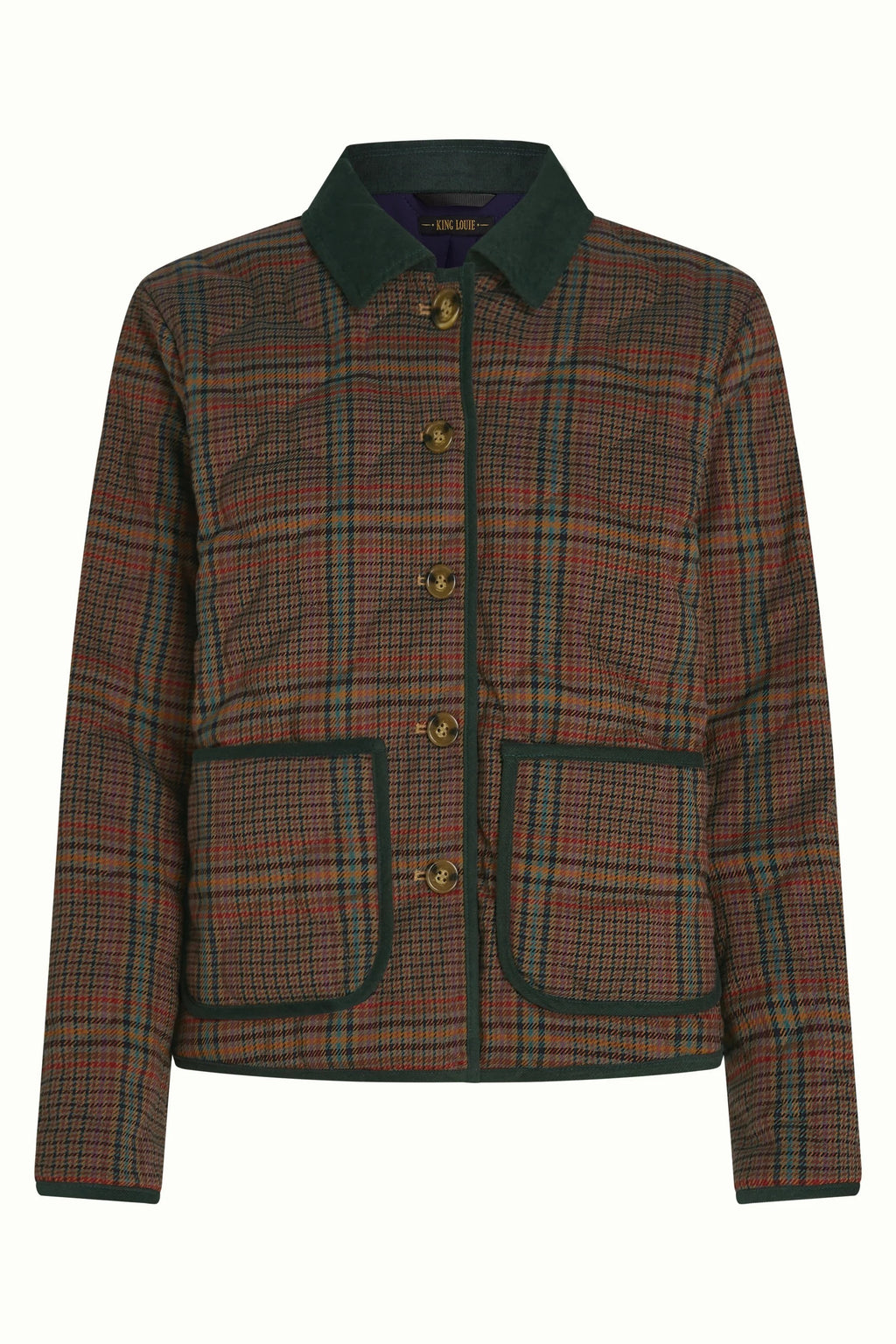 Jiggy Jacket Art Check - Umbre