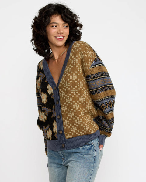 Lumen Cardigan - Stone Blue