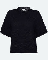 Lily Knit T Shirt - Black
