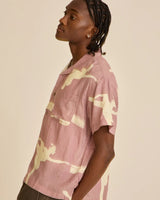 Jacques Woven - Mauve Faded Wash