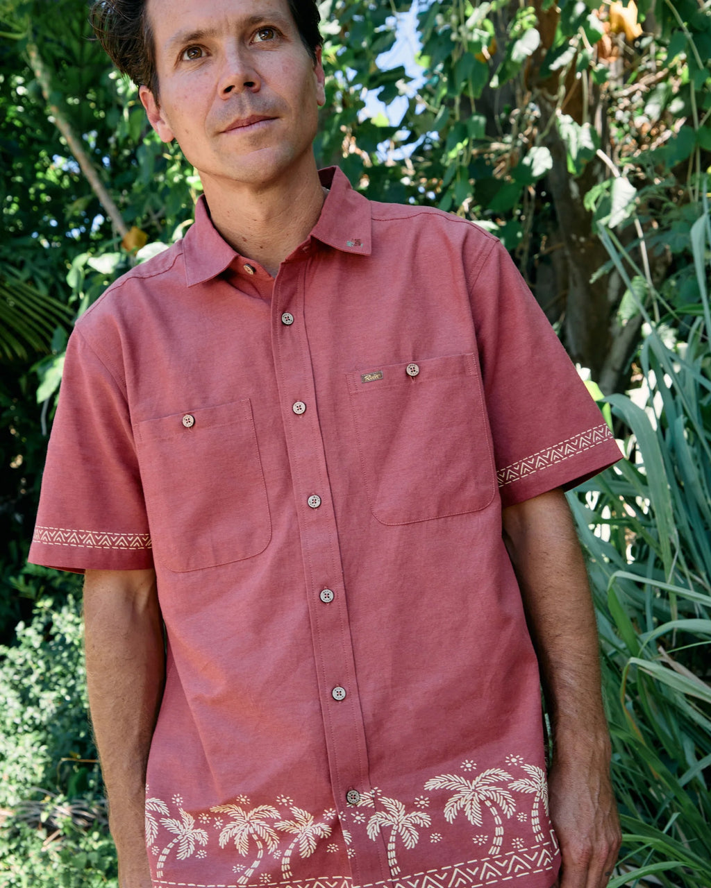 Talum Short Sleeve - Dusty Red