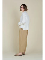 Rib Turtleneck Sweater - Ivory