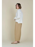 Rib Turtleneck Sweater - Ivory