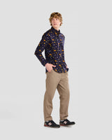 Earthy Mushroom Print Shirt