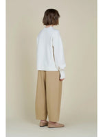 Rib Turtleneck Sweater - Ivory