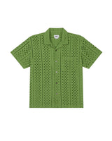 Ayers Woven Eyelet Shirt - Piquant Green