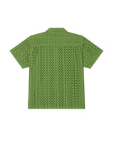 Ayers Woven Eyelet Shirt - Piquant Green