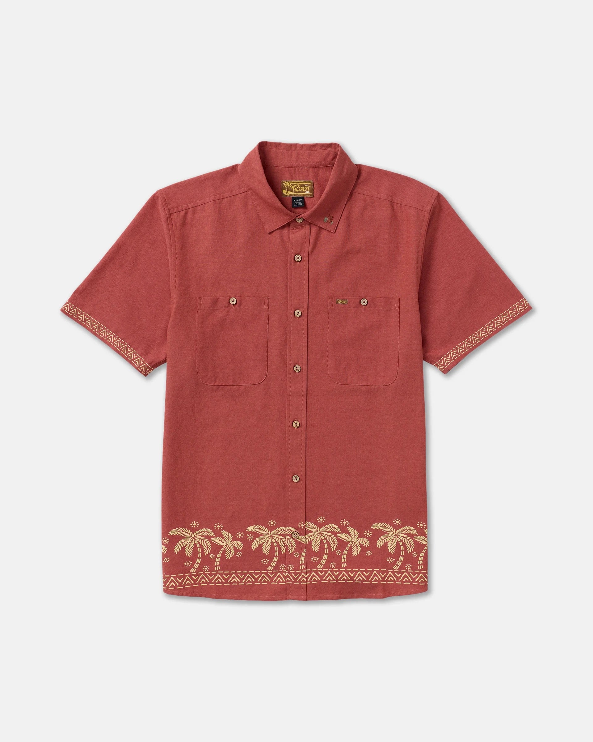 Talum Short Sleeve - Dusty Red