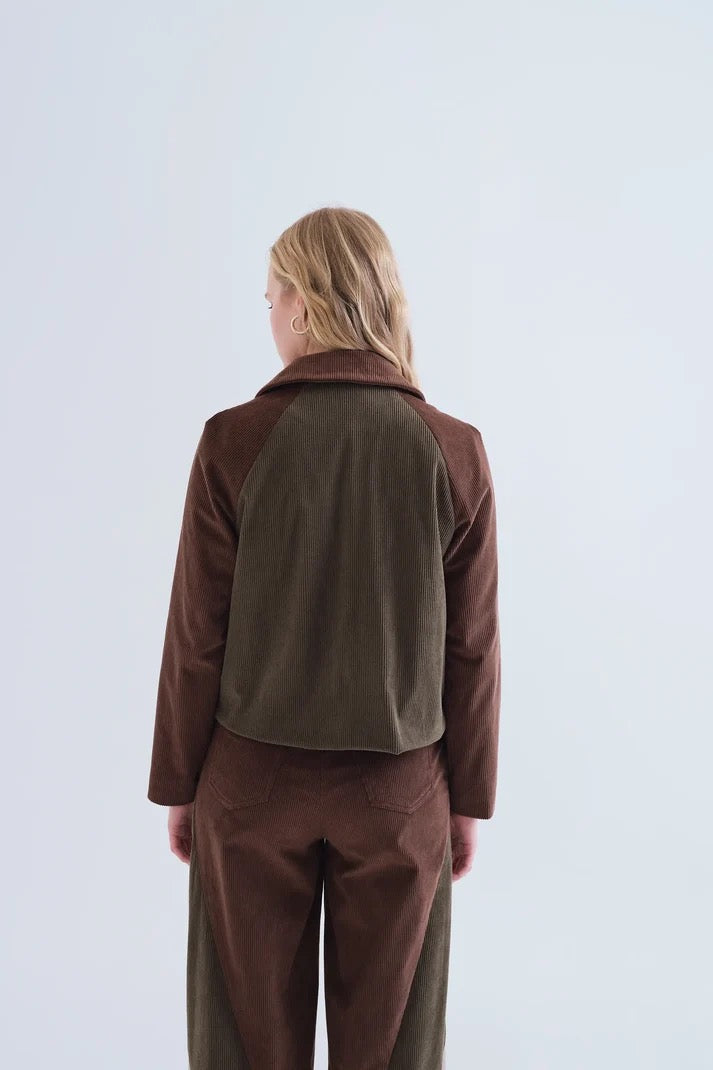 Multicolour Cord Jacket