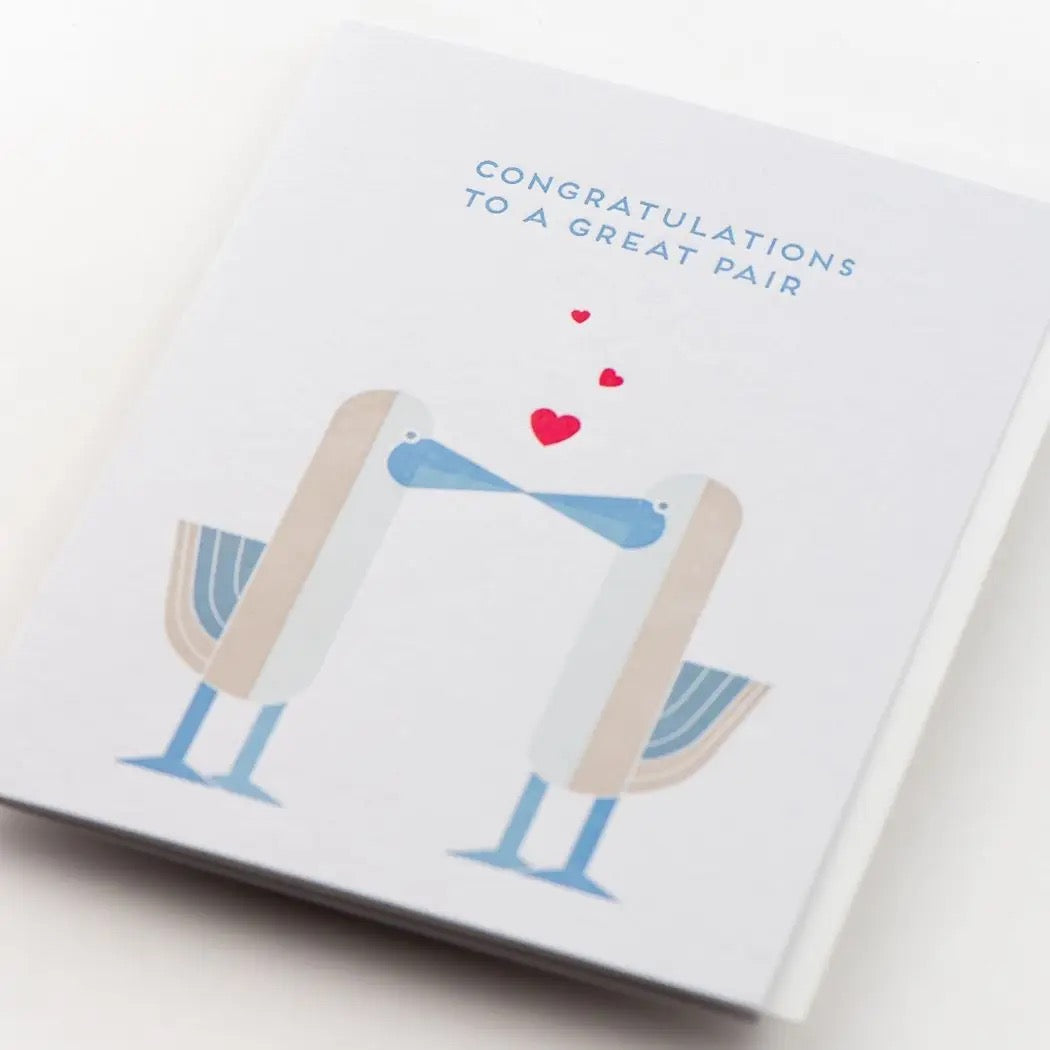 Pair Of Boobies Card