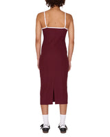 Sideline Tank Dress - Wine