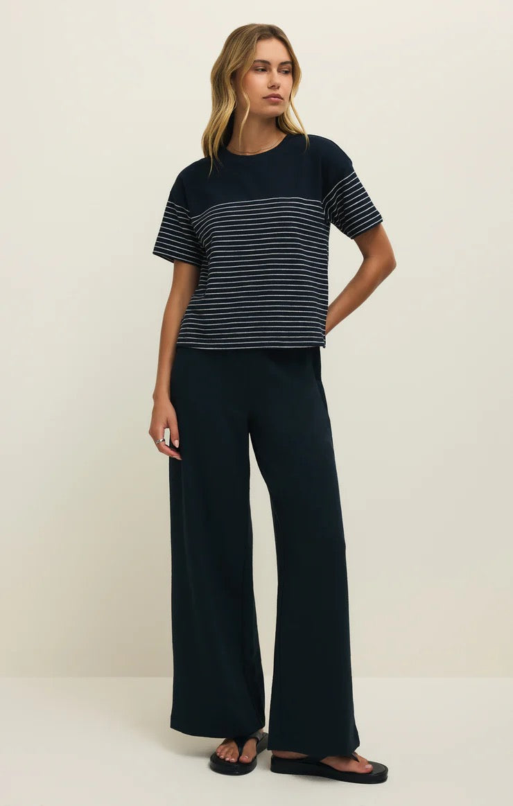 Harbour Striped Shirt - Eclipse