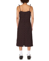 Vivian Plaid Dress - Java Brown
