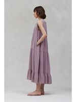 Cotton Double Gauze Sleeveless Dress