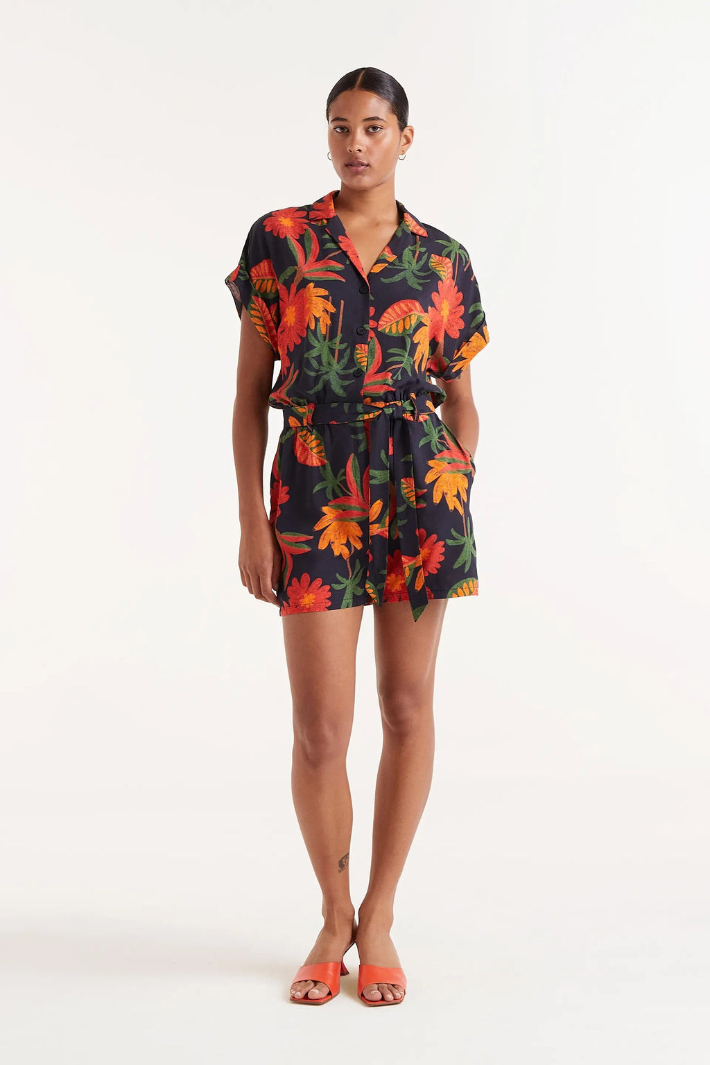 Famara Floral Romper