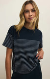 Harbour Striped Shirt - Eclipse