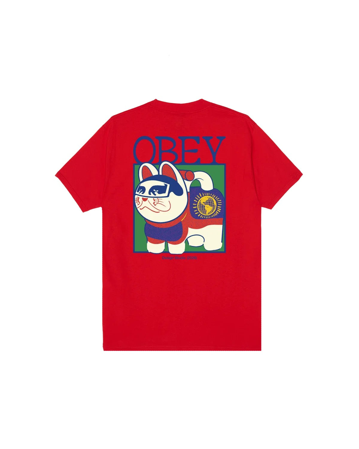 Lucky Cat Tee - Red